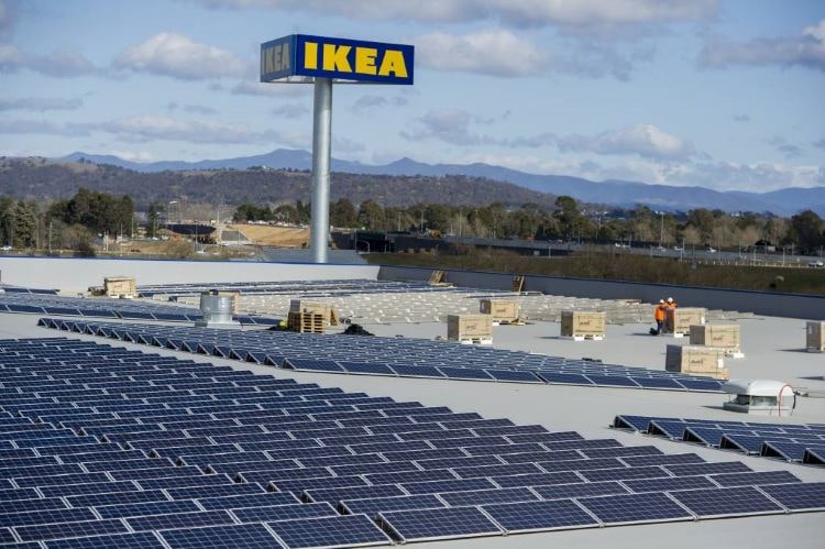 IKEA instalação paineis solares